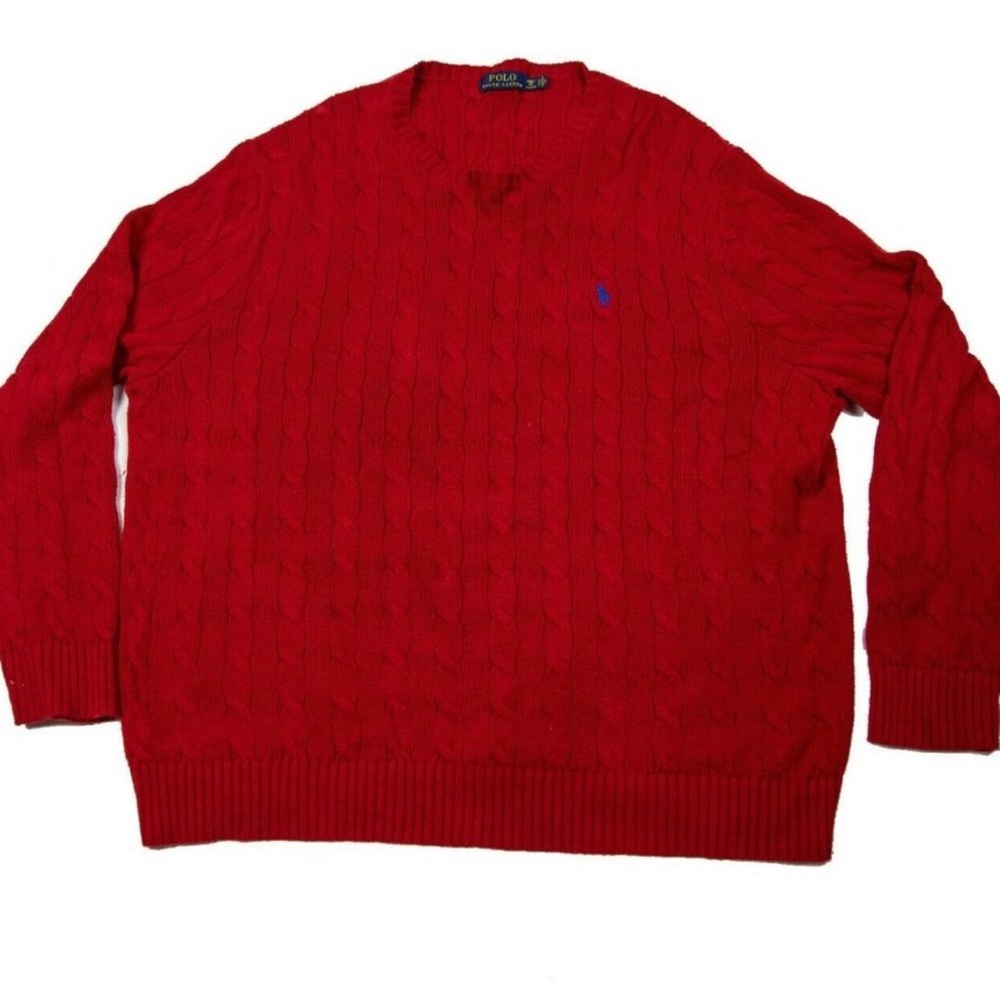 COPY - Men’s Ralph Lauren Polo Red Sweater 2XB/2G